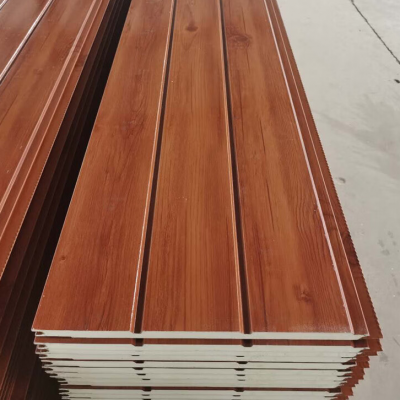 Insulated PU Foam Exterior Interior Polyurethane Sandwich Wall Panels Metal Siding for Warehouse