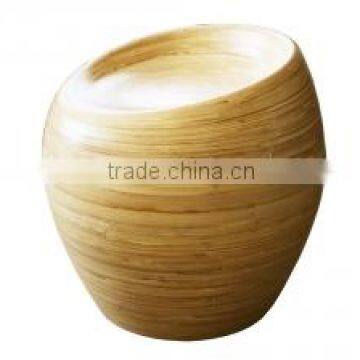 High quality best selling natural spun bamboo stool from Vietnam