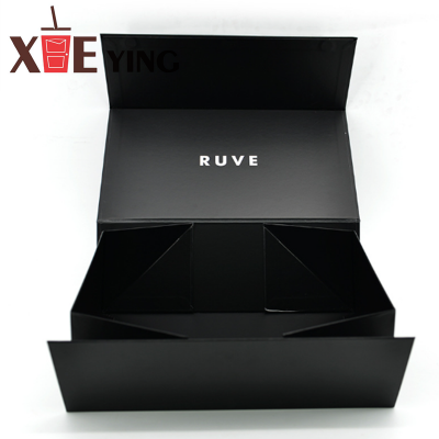High Quality Custom Print Logo White Design Luxury Magnetic Cosmetic Skincare Set Foam Insert Magnetic Box Packaging Gift Boxes photo-4