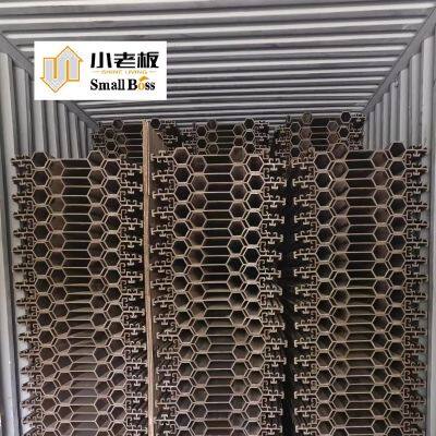 2025 High Quality Double Hole PVC Trench Sheet Pile Plastic Sheet Pile for Temporary Cofferdam photo-2