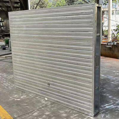 Euro Standard Rackable Galvanized Steel Pallet para Logística y Transporte
