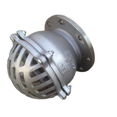 10 Inch Soft Seal Stainless Steel Cost Effective Manual Water Pump Foot Valve Brass Non Return Valve photo-2