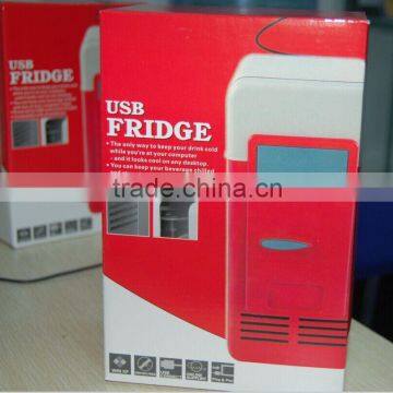 Home and Car Used Desktop Mini Usb Fridge Cooler&warmer |portable Mini Fridge for Christmas Gift photo-2