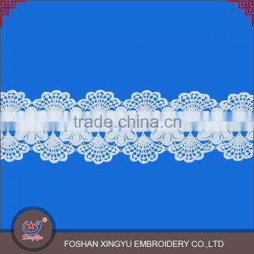 Wholesale China Factory Soft Guipure Scalloped Lace Trim Neck Crochet Cotton Collar Quality Choice photo-2