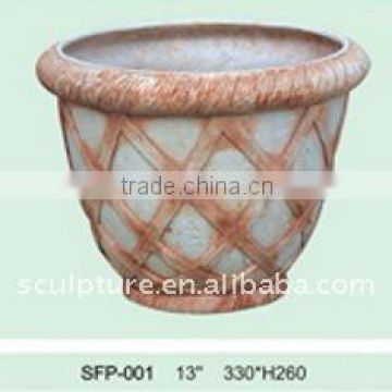 bronze flowerpot for hotel decoration