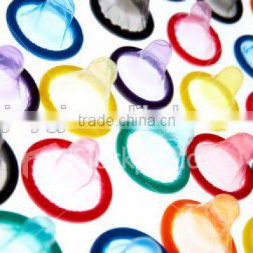 Colorful condoms OEM sex products male latex condom factory good quality cheap price