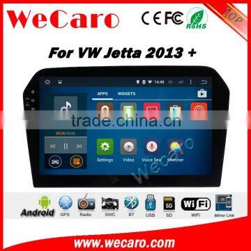 Wecaro WC-VJ1027 10.2 inch android 4.4/5.1 car stereo audio for vw jetta touch screen radio 2013 + Wifi 3G GPS RDS Navigation