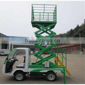 truck mounted mobile aerial work platform