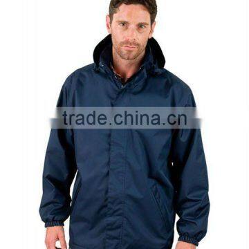 cheap polyester plain windbreaker jacket