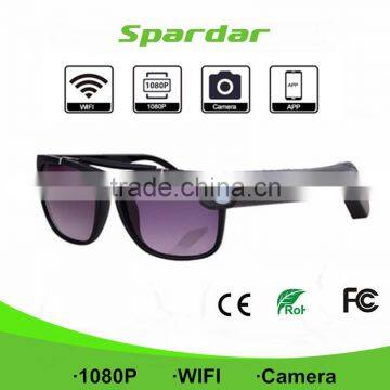 WIfi 1080P Full HD Video Camera Glasses With Mobile APP photo-4