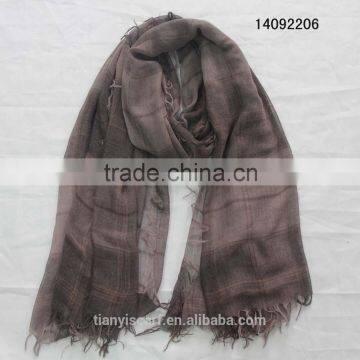 Unisex Young Man Yellow Scarf China Scarf Factory Yiwu Market Shawls photo-5