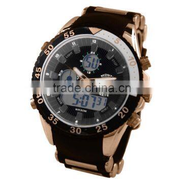 FT1635 Factory Price 3 Hands With Digital Stainless Steel Sport Watch photo-3