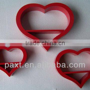 Thanksgiving Promotion gift Heart shape wall shelf