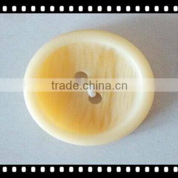 34L Cream Color Round 2-Hole Eco-Friendly Sewing Urea Button