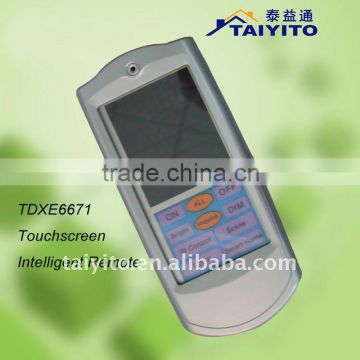 Universal LCD touch Remote for lights and appliances