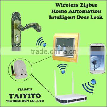 Moblie home door lock, Android control fingerprint door lock