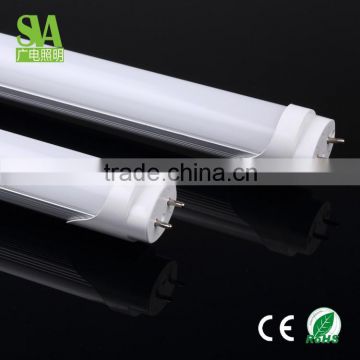 aluminum+pc cover lamp body material and led light source T8 led tube