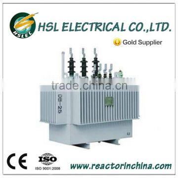 10KV sealed type amorphous core oil transformer three phase