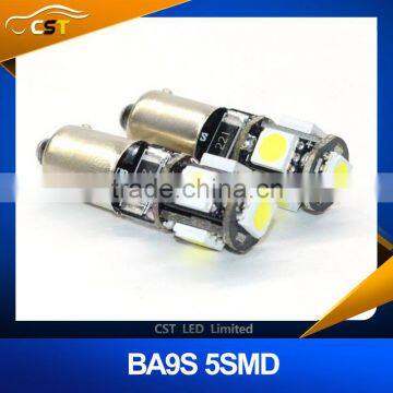 BA9S 5 SMD 5050 White CANBUS Error Free Interior Car H6W 5 LED Light Lamp Bulb 12V