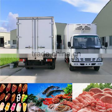 China brand 4x2 4tons refrigerator box truck