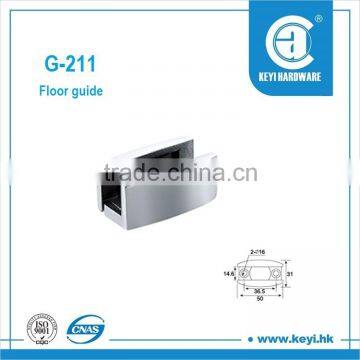 G-211 High quality Glass clamp/sliding door floor gudie