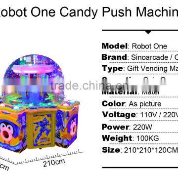 Sinoarcade Amusement Park 4 Players Robot One Candy Dispenser Gift Push Game Machine Crane Machine Simulator photo-6
