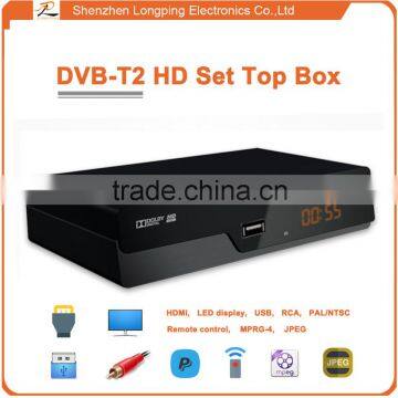 High quality DVB T2 Smart TV box factory customization tv box dvb t2 transmitter