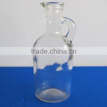 250ML SAUCE GLASS BOTTLE SCREW CLOSURE HANDLE TYPES METAL CAPS