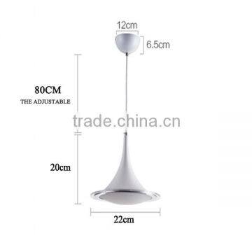 12w Trumpet LED Pendant Light Dining Room Creative Horn Lamp LED Droplight photo-6