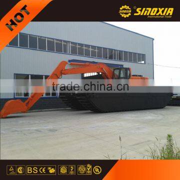 dredging machinery excavator made in china SX300SD-4 side pontoon available