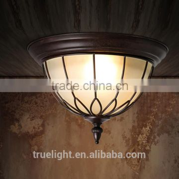 cheap ceiling lamp with glass shade