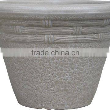 lighted ornamental colorful cheap plastic flower pots wholesale