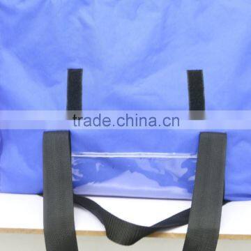 2016 Blue Pvc Bag Hand Zipper High Quality Insulated Lunch Cooler Bag PVC Cooler Ice Bag China Shopping Supplier's Choice photo-2