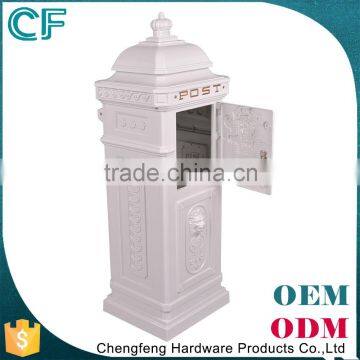 The Most Popular Style In Europe Chengfengoem&Odm Residential Outdoor Garden Aluminum Mailboxes From China photo-3