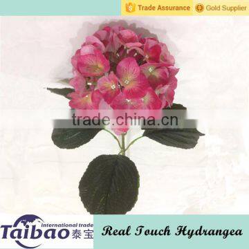 Wedding decoration and home decoration usage real touch PU hydrangea