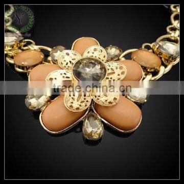 Wholesale Gemstone Statement Necklace, Fashion Necklace, Charm Necklace photo-2