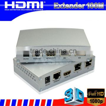 HDMI Extender by CAT-5e/6 over 100M