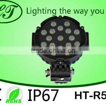 9-32V DC Heavy-Duty Machinery Black housing Work Light 51W