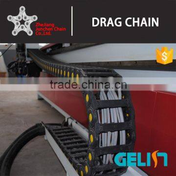 CNC Plastic Lone Life Nylon Protect Wire Carrier Electric Cable Drag Chain photo-2