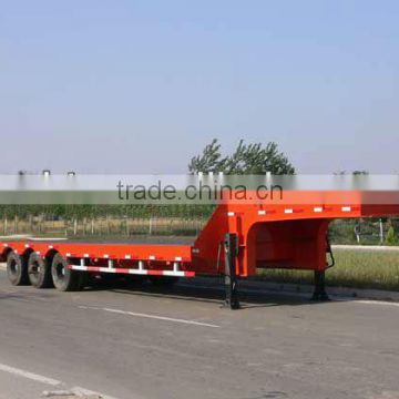 Cheap howo sinotruck 3 axle 50 tons low bed trailer TAZ9583TDP for sale