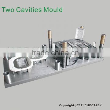 disposable smooth wall container mould for aluminium foil container production line