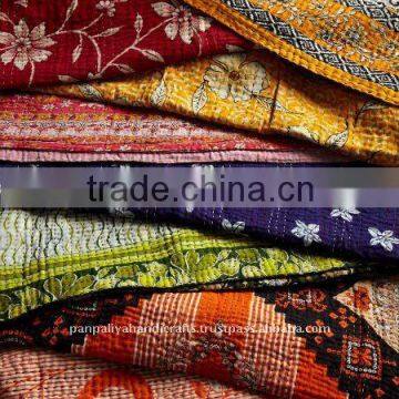 vinatge kantha quilts india