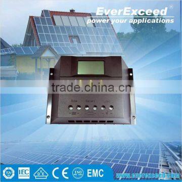 EverExceed 12/24/48V 40/50/60AH with Remote Monitoring and Control Function PWM Solar Charge Controller , solar controller