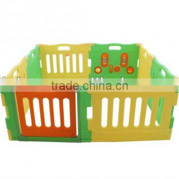 2015 new safety plastic baby playpen