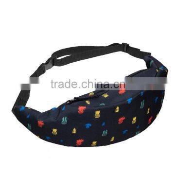 Factory New Arrived 3D Fullprint Wholesale Polyester Designer Waist Bag