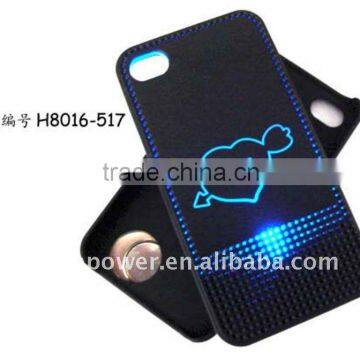 led cellphone cover for iphone4