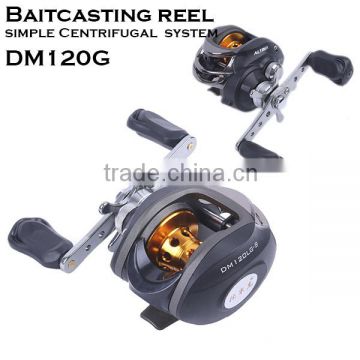 Wholesale simple Centrifugal system fishing baitcasting reel