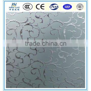 8mm frosted glass bathroom door tempered frosted glass