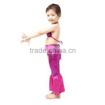 2016New Fashion Mermaid Bikini Wholesale Baby Girls Vintage Swimming Outfit Set photo-2