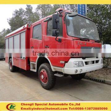 Hot sale dongfeng 4x2 8000 litres water tanker fire truck for sale